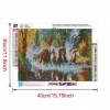 Horses - Full Round Diamond Painting