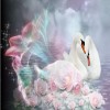 Swan - Partial Round Diamond Painting