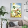 Color Cattle - Full Round Diamond Painting
