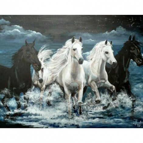 Horse - Full Round Diamond Painting