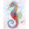 Hippocampus-Partial Round Diamond Painting