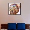 Elephant Animal World - Full Square Diamond Painting