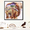 Elephant Animal World - Full Square Diamond Painting