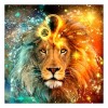 Lion - Full Round Diamond Painting
