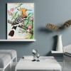 Bird - Full Round Diamond Painting
