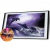 Dolphin - Full Round Diamond Painting(100x50cm)