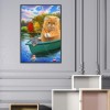 Fishing Cat - Full Round Diamond Painting