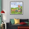 Beauty Dog - Full Round Diamond Painting