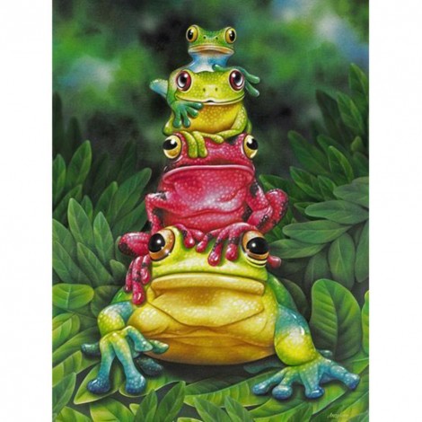 Frog - Full Round Diamond Painting