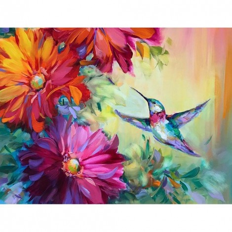 Bird - Full Round Diamond Painting