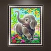 Elephant - Partial Round Diamond Painting