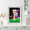 Colorful Cat - Full Round Diamond Painting