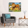 Lion - Full Round Diamond Painting
