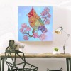 Flower Parrot-Partial Round Diamond Painting