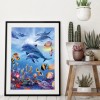Dolphin - Full Square Diamond Painting(40x50cm)