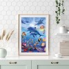 Dolphin - Full Square Diamond Painting(40x50cm)