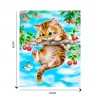 Cute Cat - Partial Round Diamond Painting