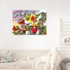 Happy Bird House  - Full Round Diamond Painting