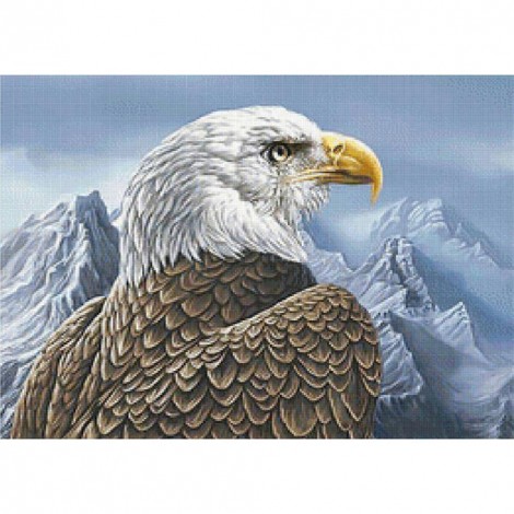 Eagle  - Full Round Diamond Painting