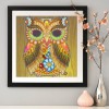 Owl -Partial Round Diamond Painting