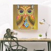Owl -Partial Round Diamond Painting