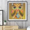 Owl -Partial Round Diamond Painting