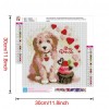 Love Dog - Full Round Diamond Painting