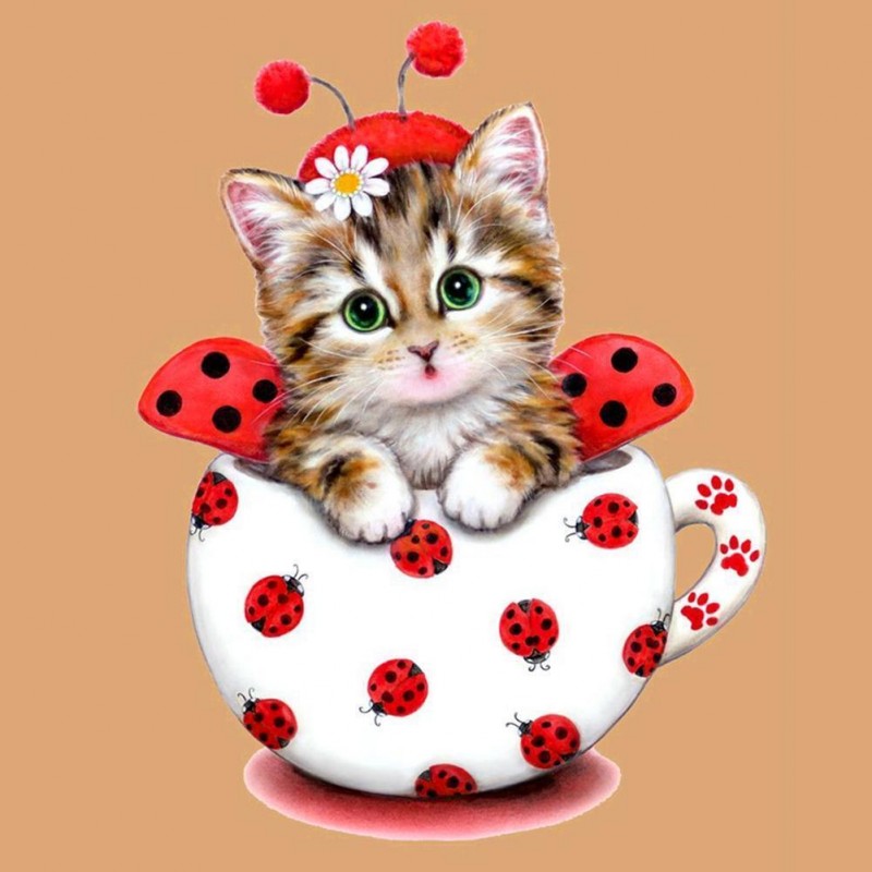 Lovely Cup Cat - Par...