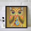 Owl -Partial Round Diamond Painting