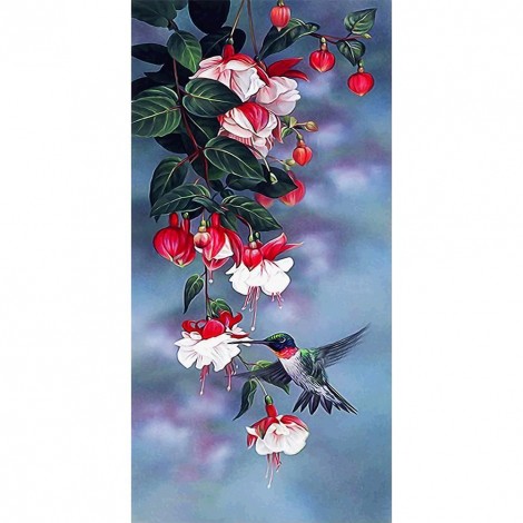 Flowers - Full Round Diamond Painting(85*45cm)