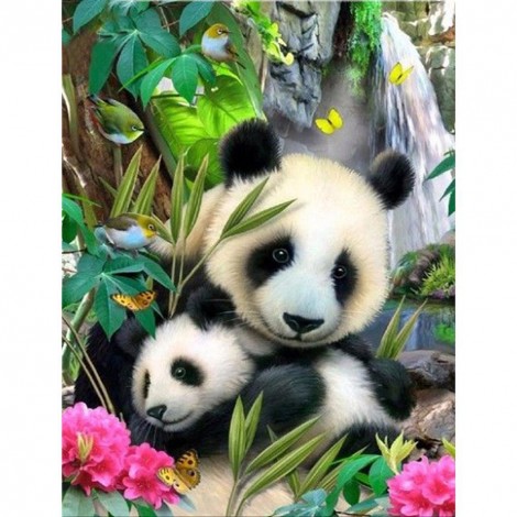 Panda - Full Round Diamond Painting