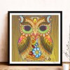 Owl -Partial Round Diamond Painting