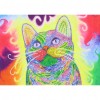 Colorful Cat - Crystal Rhinestone Diamond Painting