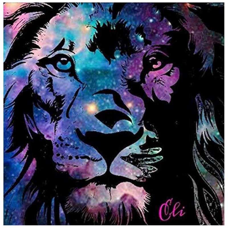 Lion - Full Round Di...