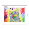 Colorful Cat - Crystal Rhinestone Diamond Painting