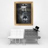 Dog Reflected Wolf - Partial Round Diamond Painting