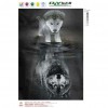 Dog Reflected Wolf - Partial Round Diamond Painting