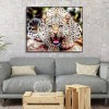 Leopard- Full Round Diamond Painting
