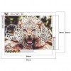 Leopard- Full Round Diamond Painting