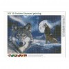 Wolves -Full Round Diamond Painting