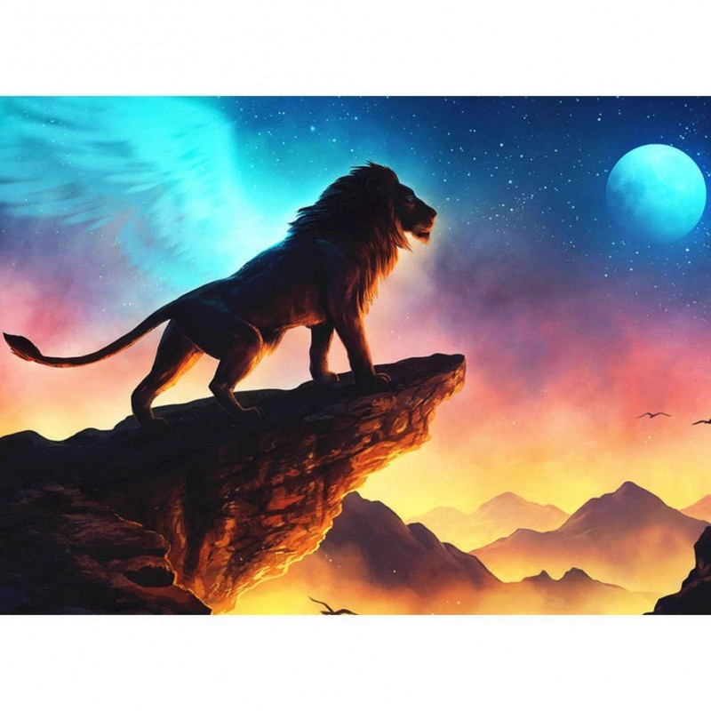 Lion - Full Round Di...