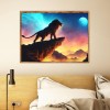 Lion - Full Round Diamond Painting