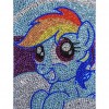 Blue Horse - Crystal Rhinestone Diamond Painting