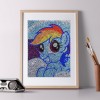 Blue Horse - Crystal Rhinestone Diamond Painting