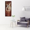 Zebra - Full Round Diamond Painting(55*25cm)