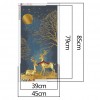 Gold Lucky Deer - Full Round Diamond Painting(85*45cm)