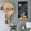 Gold Lucky Deer - Full Round Diamond Painting(85*45cm)