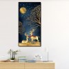 Gold Lucky Deer - Full Round Diamond Painting(85*45cm)