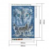 Wolves  - Full Round Diamond Painting