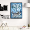Wolves  - Full Round Diamond Painting